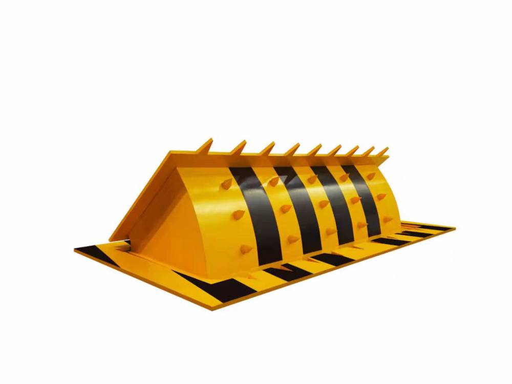 胎器自動升降柱路障機自動刺刀擋廠家液壓路障機破胎器電動